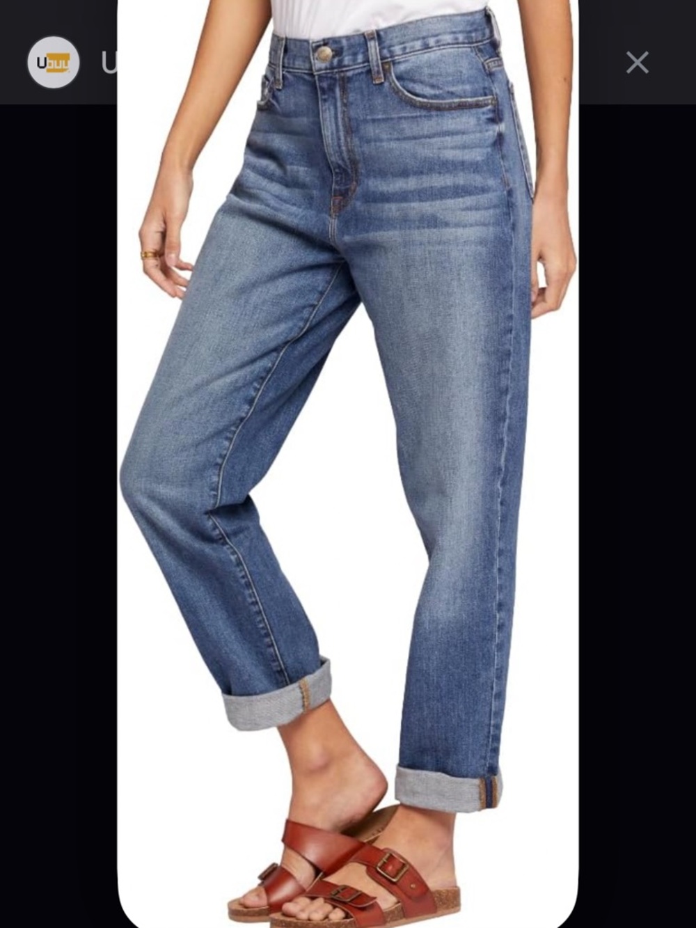 Current/Elliott The Boyfriend Jeans in Modem Times Color Sz 29 NWT